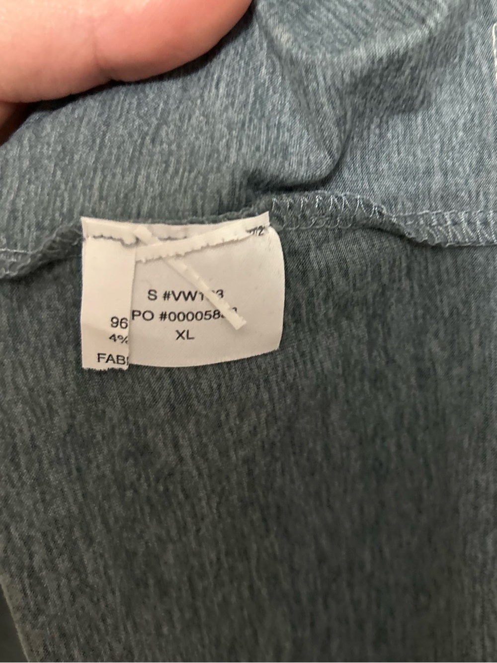 ⭐️Vuori Daydream Heather Blue Crewneck Long Sleeve Top XL⭐️ - Picture 7 of 7